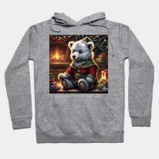 Teddy celebrating Christmas Hoodie